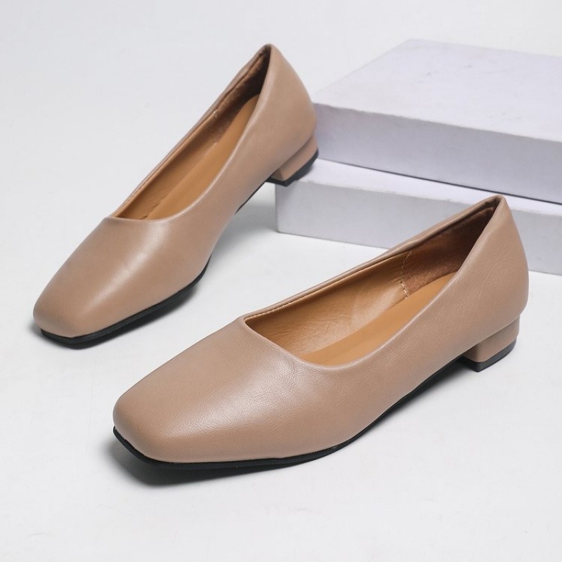 Espadrille Slip On - Sepatu Loafer Wanita Model Baru, Hak