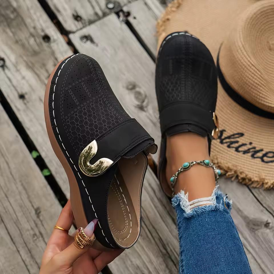 Espadrille Slip On - Sepatu Slip On Mules Nyaman Wanita,