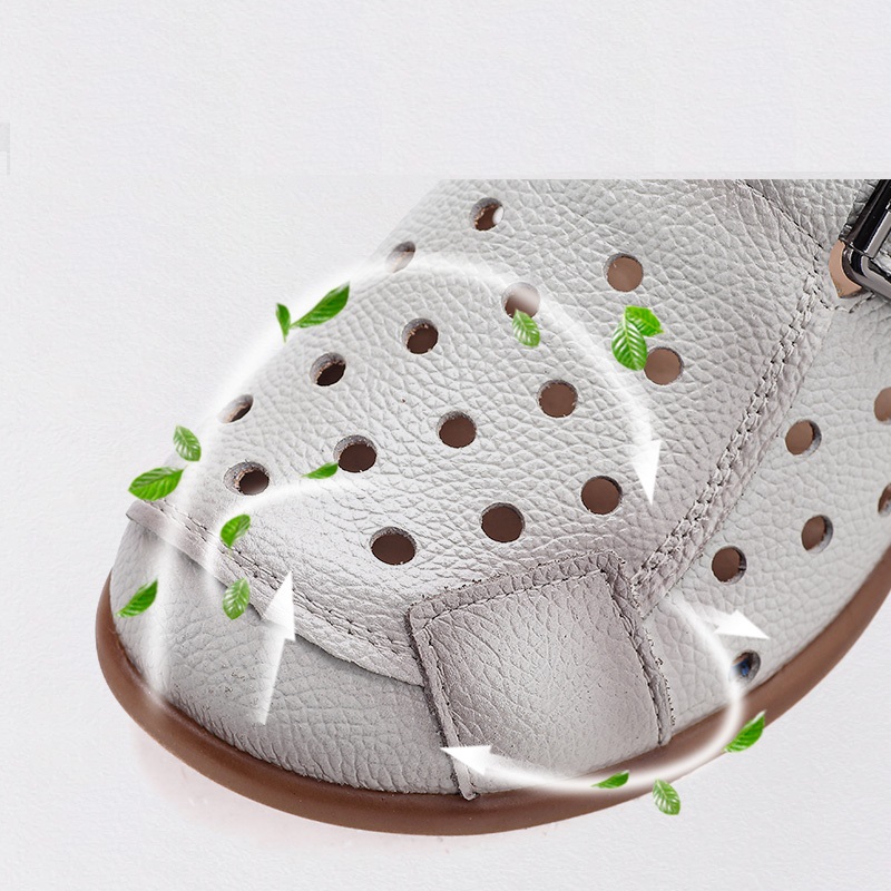 Sandal Kulit Sapi Baru Hak Ren - Espadrille Slip On ulasan dan harga