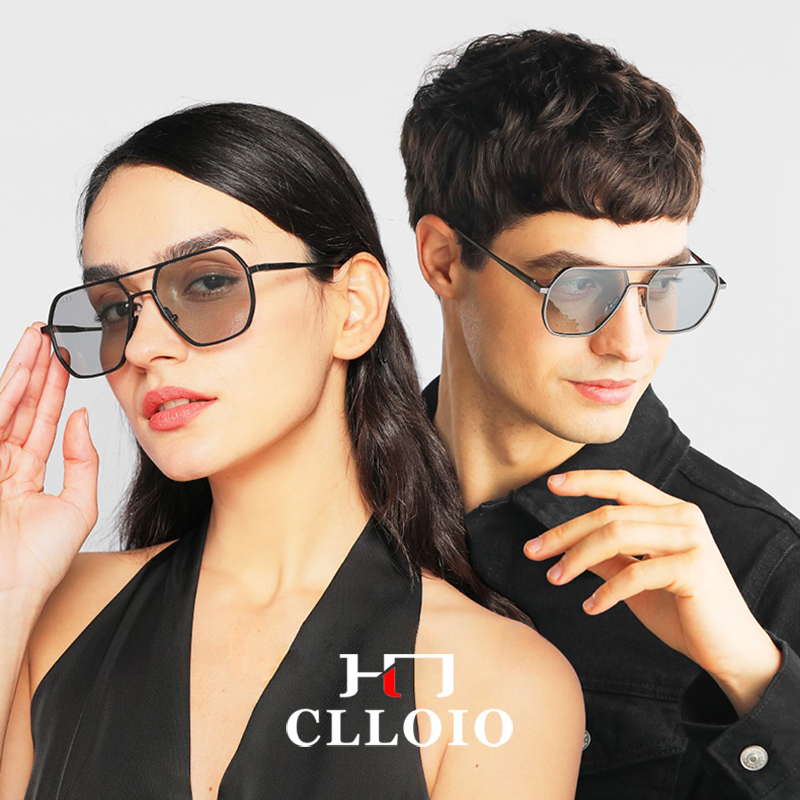 CLLOIO Kacamata Hitam Fotochro - Sunglasses Aviator Polarized ulasan dan harga